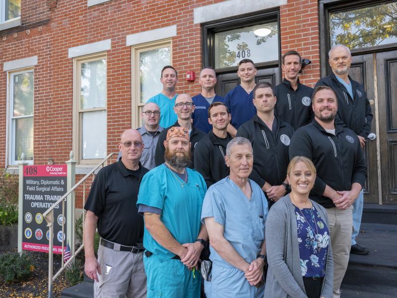 Four New Team Members Join Cooper University Health Care as Part of Army Medical Department Military-Civilian Trauma Team Training (AMCT3) Program
