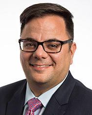 Headshot of Anthony Mazzarelli, MD, JD, MBE