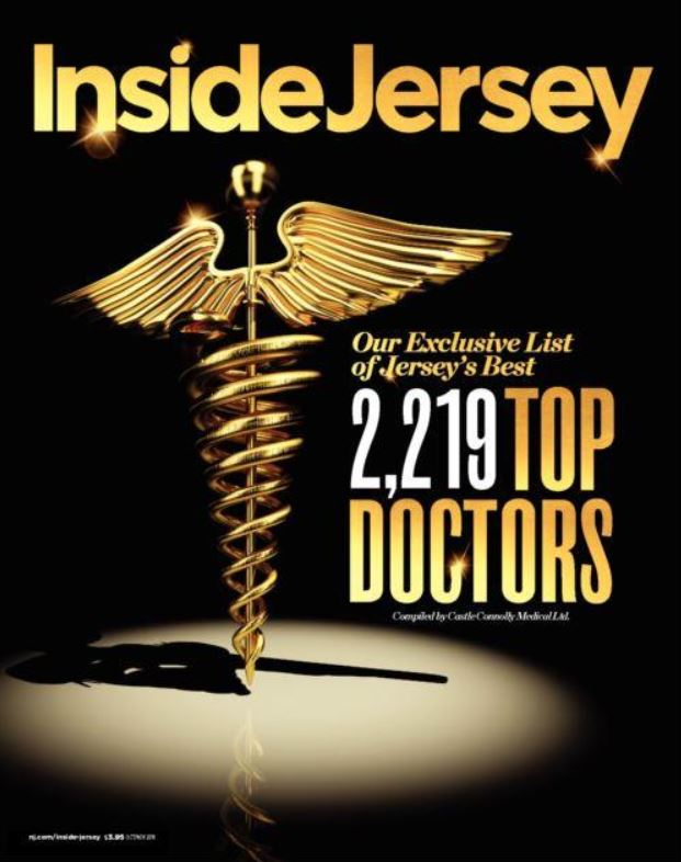 Inside Jersey Magazine Top Docs 2018 Issue Cover