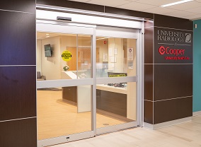 university radiology at cooper entrance