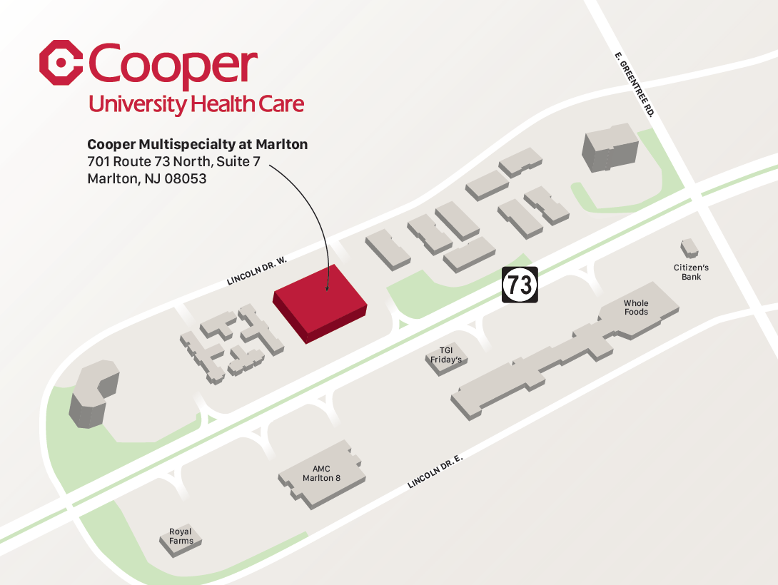 Cooper Multispecialty Center in Marlton 