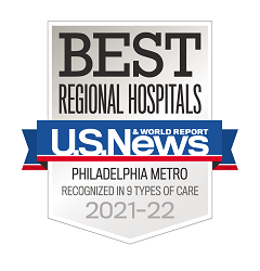 US News best hospitals badge