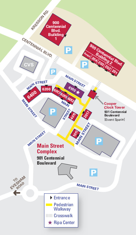 Click for directions to the Ripa Center