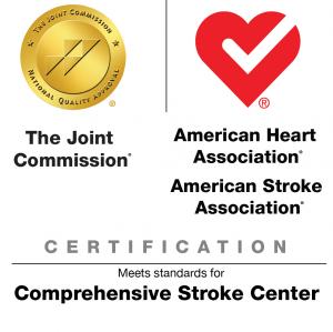 TJC AHA Comprehensive Stroke Center Logo