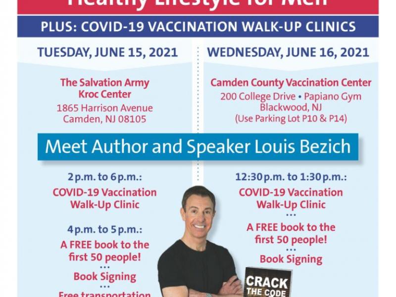 Cooper University Health Care to Hold Two Men’s Health Discussions and COVID-19 Vaccine Events