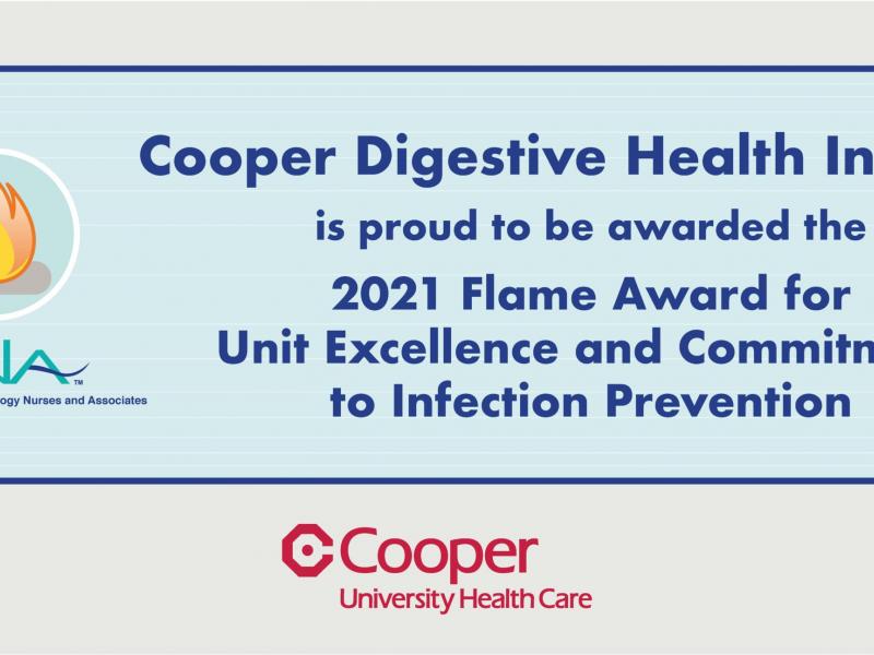The Cooper Digestive Health Institute Receives National Recognition For Commitment to Quality and Patient Safety