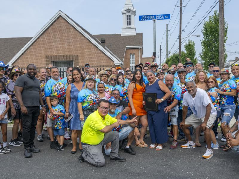 Camden Street Renamed in Honor of Beloved Cooper Team Member Josefina Rosa
