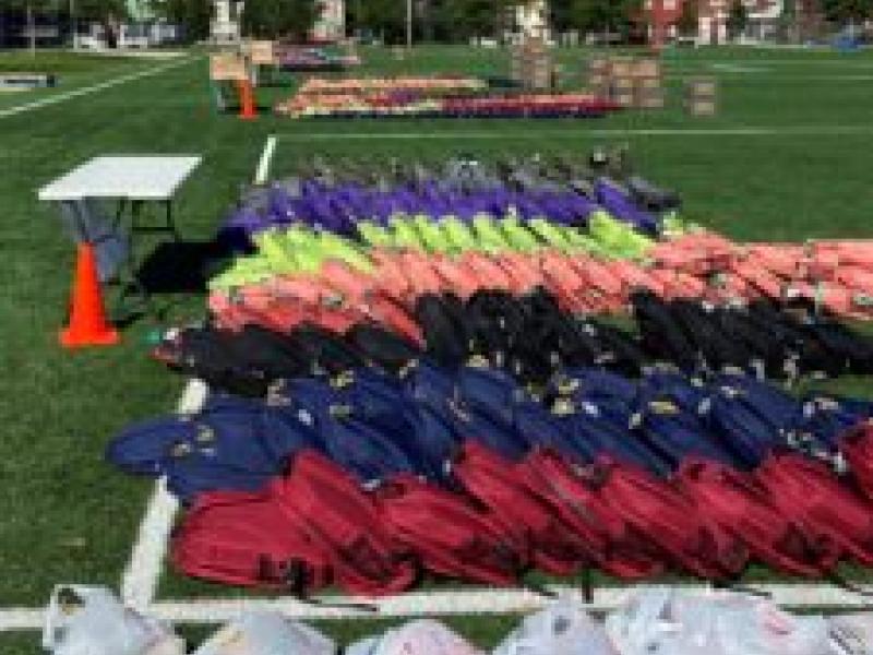 Cooper University Health Care and The Cooper Foundation Donate Backpacks, School Supplies to Camden Students