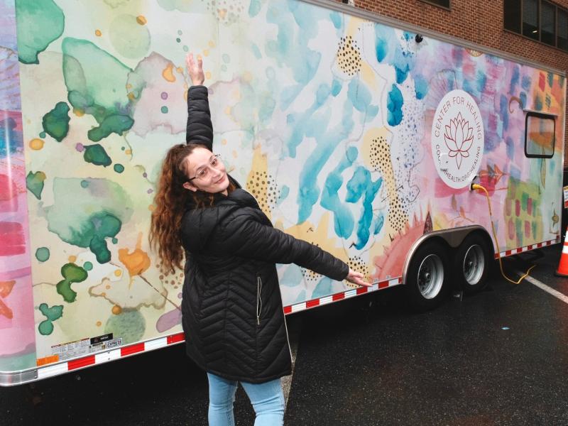Art in Motion: One Patient’s Art and its Journey to Cooper’s New Mobile Unit