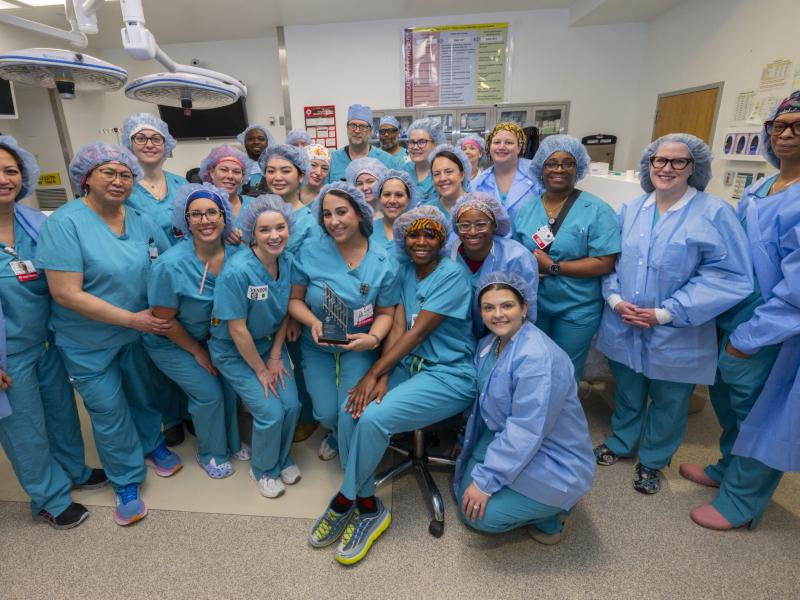 Cooper University Health Care Earns National Recognition for Surgical Safety: Smoke Evacuation