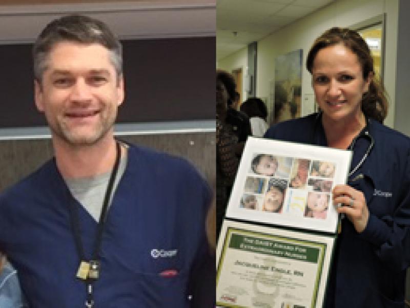 Cooper Honors Two Outstanding Nurses With DAISY Award