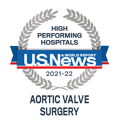 us news high performing aortic valve surgery